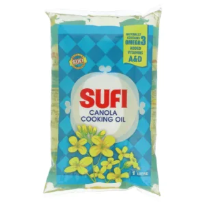 Sufi Canola Cooking Oil Pouch 1Ltr